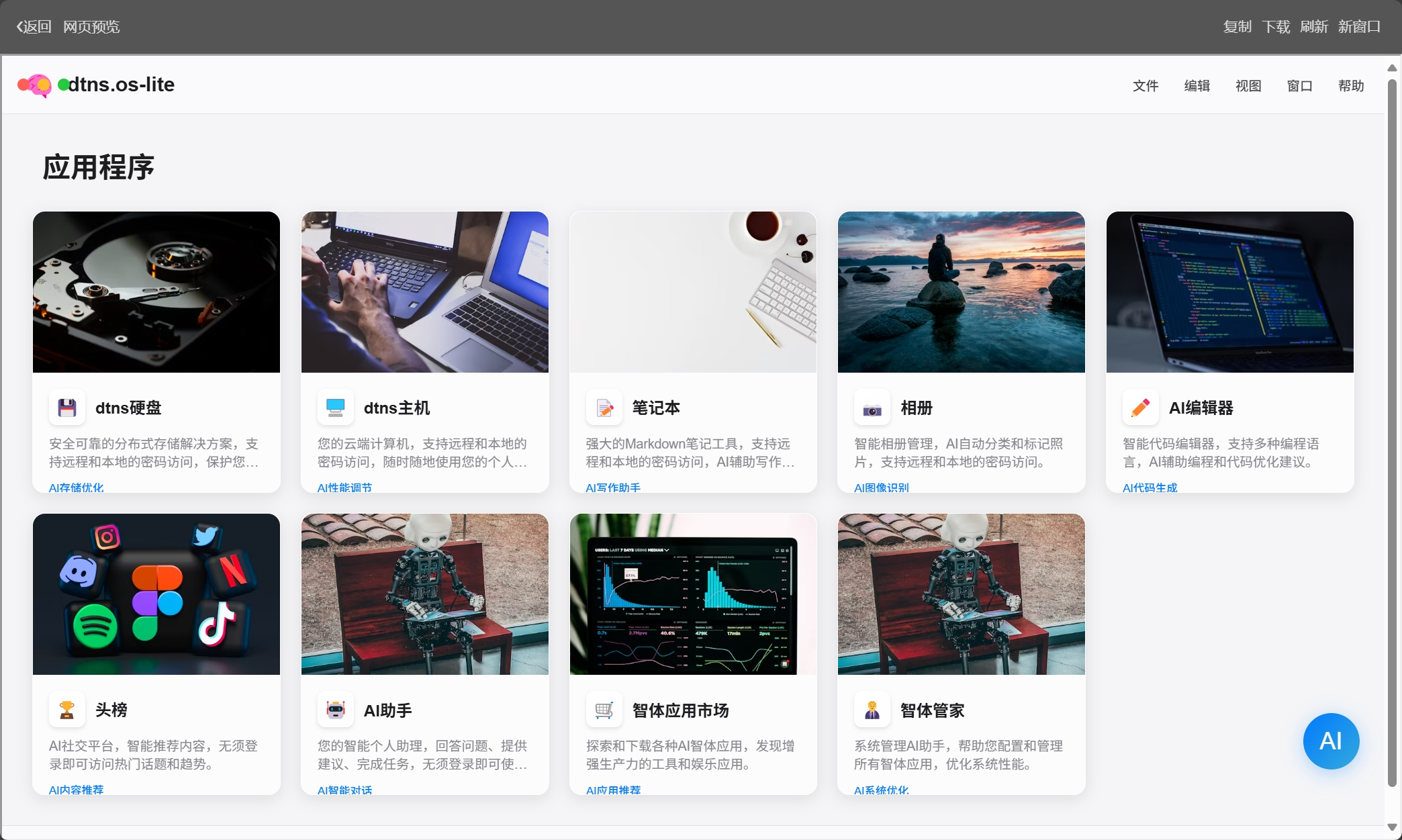 智体应用商店预览